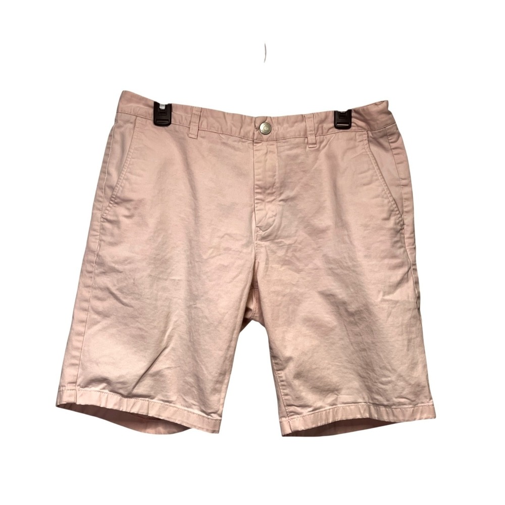 Bonobos Men's Flat Front Shorts in Light Pink